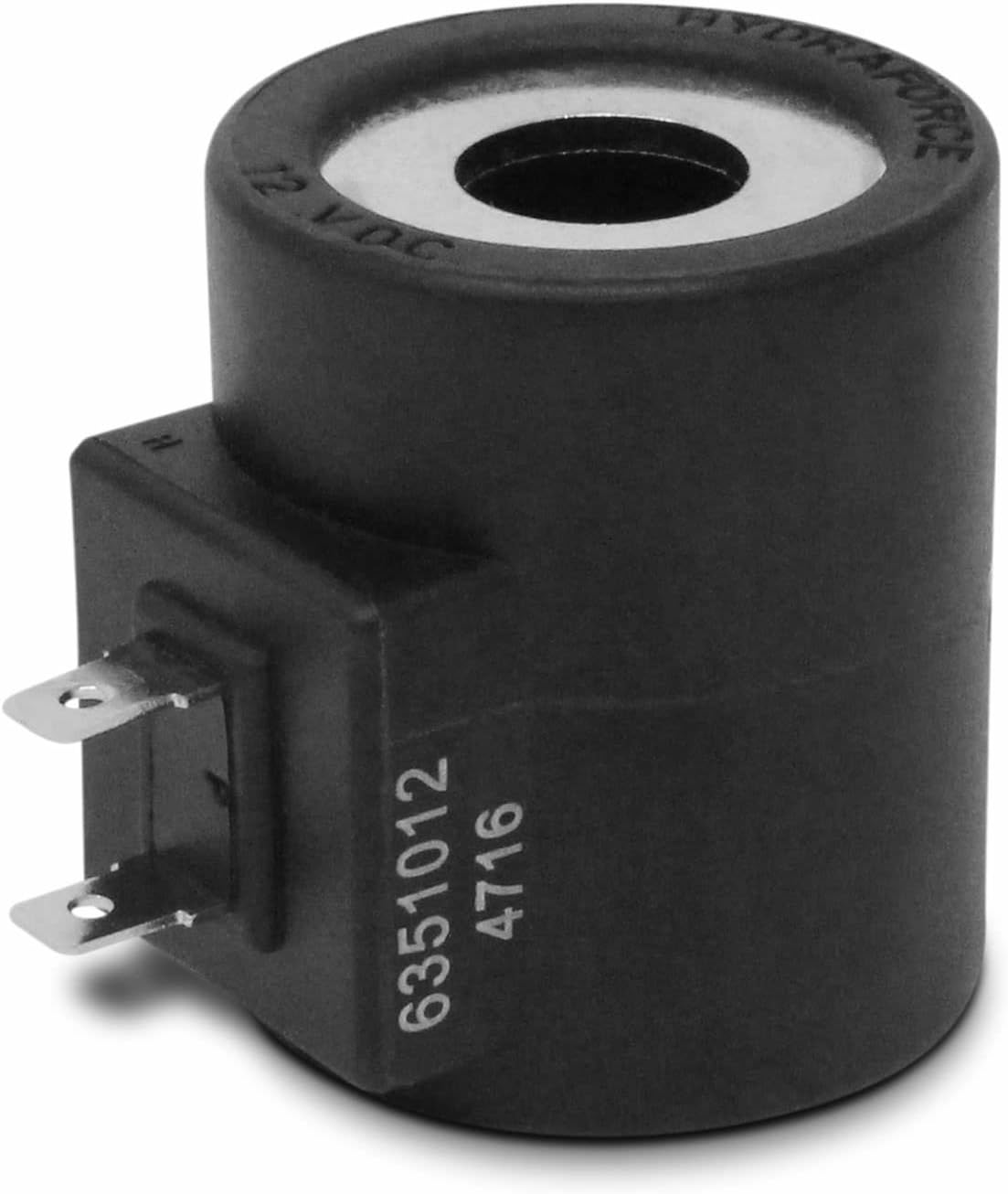 HY 6351012 - Hydra Force Coil 2 Spade 12 Volt DC Fits 10, 12, 16, 38 and 58 series Hydraforce Stems (5/8" Hole)