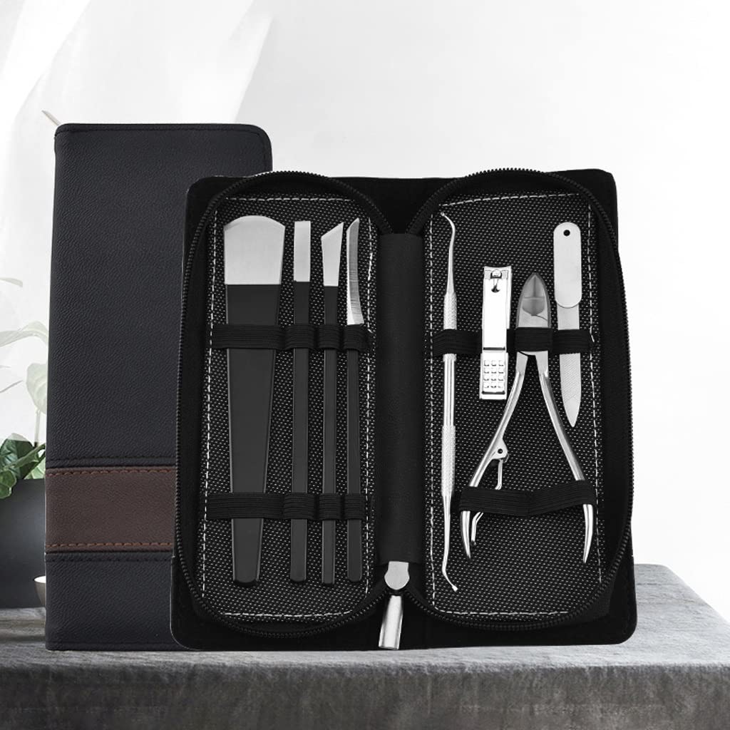 Set Profesional de pedicura para el Cuidado de Las uñas de los pies, Ideal para Hombres Mayores, para Viajes Familiares al Aire Libre