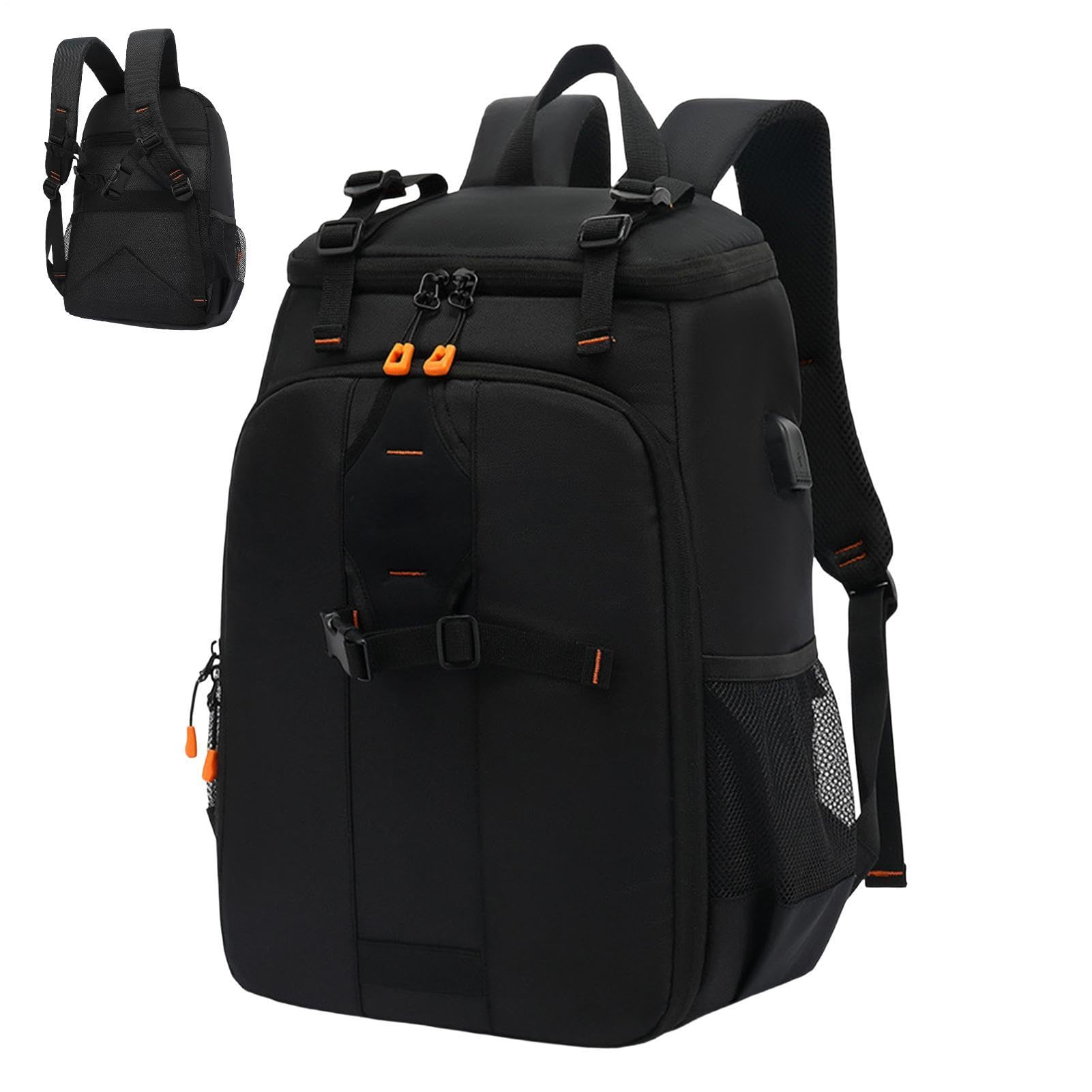 Mochilas para Fotógrafos con Compartimento para Portátil Bolsa | Bolsa De Viaje Para Portátil para Mujer Viajes Fotografía Senderismo Drone Trabajo E