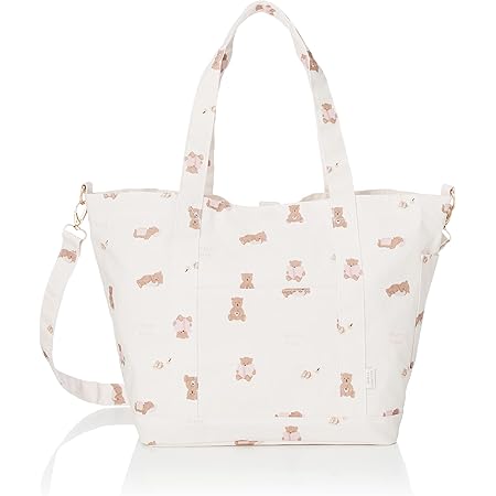 Amazon Co Jp ジェラート ピケ おうちリラックスくま柄ママバッグ Pwgb レディース Pnk シューズ バッグ