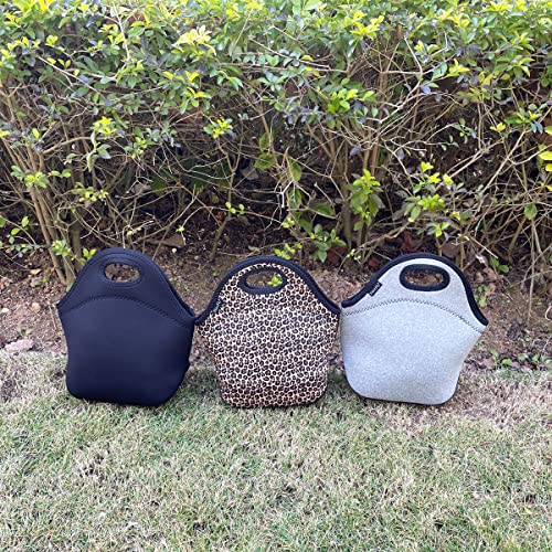 Flowfly FW-US-NLB1-B01 Neoprene Kids Lunch Box Insulated Soft Bag Mini Cooler Thermal Meal Tote Kit thumb #8