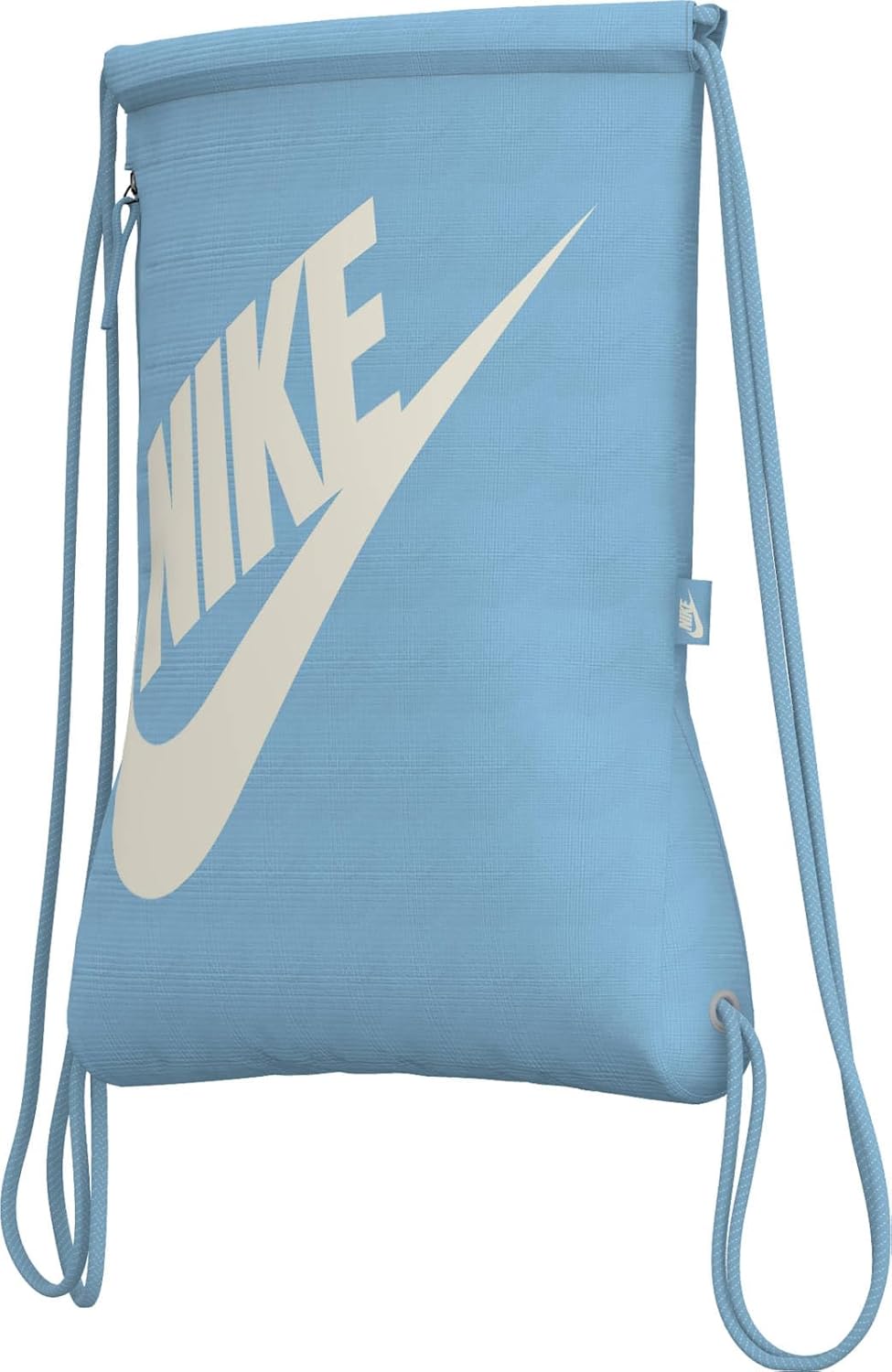 blue nike string bag