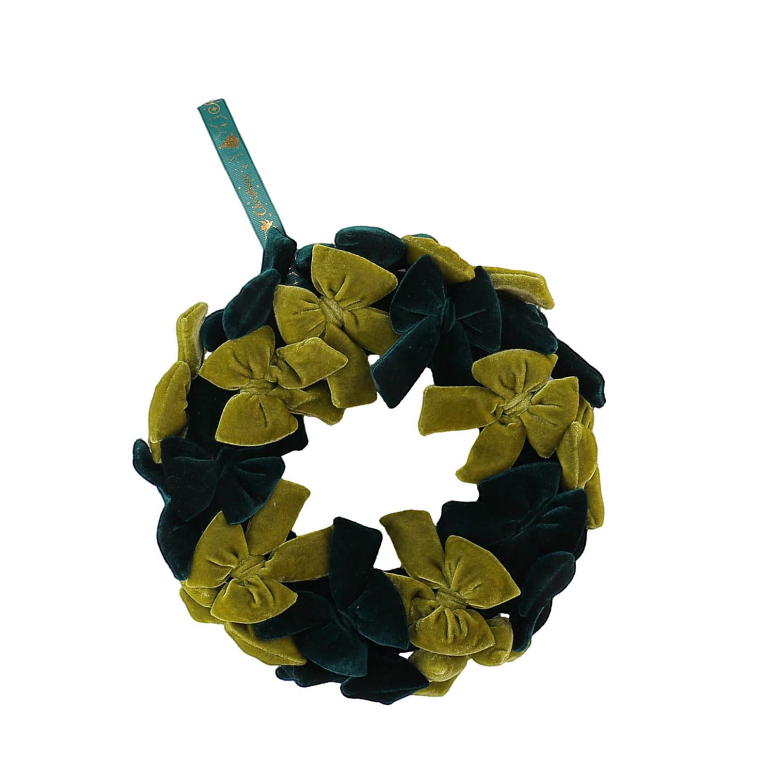 Mekalero Christmas Wreath Features Flocking Detail for Festival Window Display Hanging Decoration