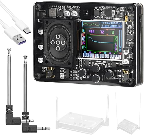 XIXIAN Interfaz de instrumentos musicales tipo C Theremin Módulo musical Vintage Instrumento electrónico ingenioso múltiples voces ajustables con