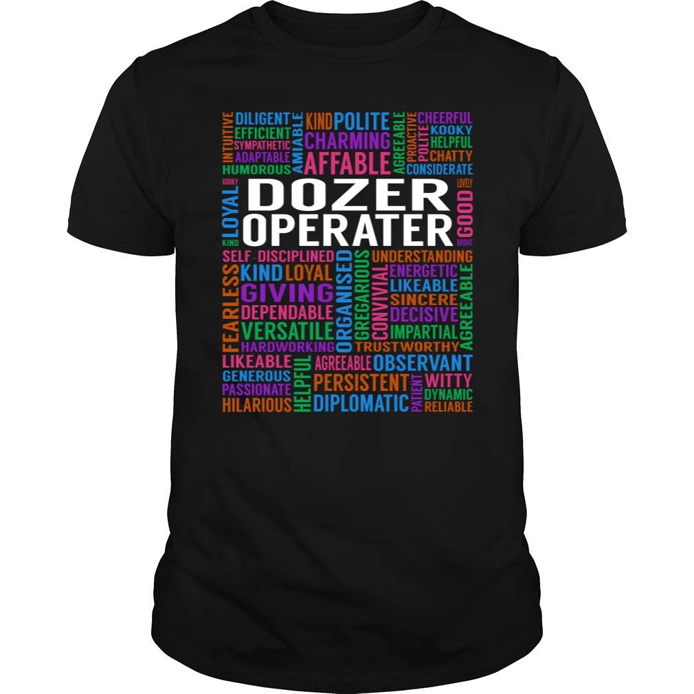 TeeTina Dozer Operater Black