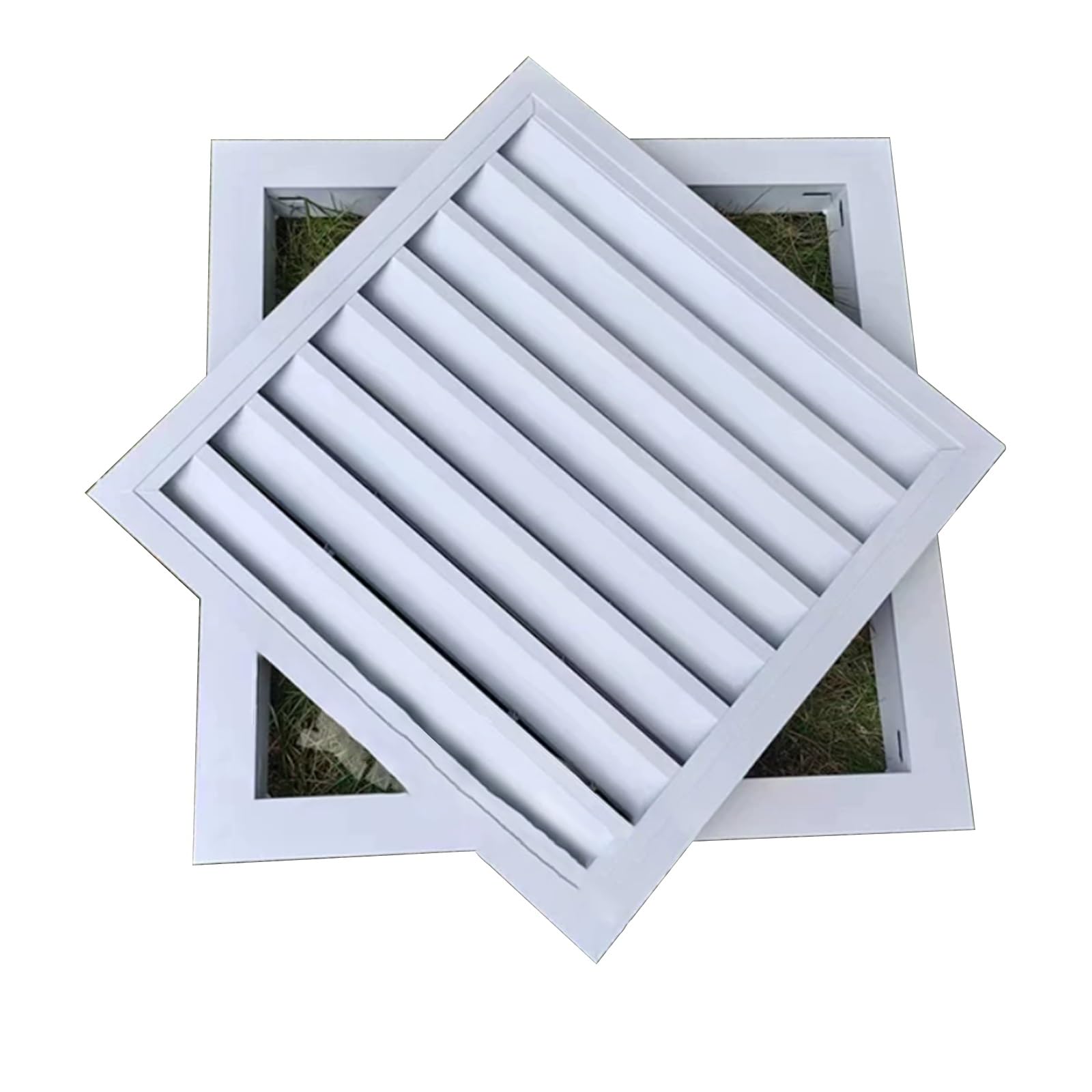 Grille de ventilation de retour d'air a persiennes pour plafond evite les bruits