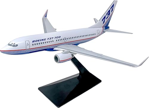 Miniatura 2 de Flight Miniatures Boeing Demo (81-04) 737-700 Escala 1200 - Modelo de avión de plástico Snap-Fit - Réplica coleccionable de Boeing Aircraft Parte