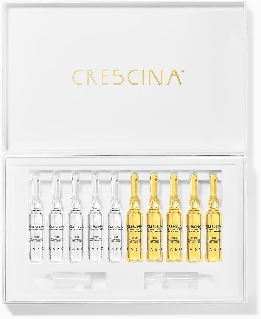 Crescina 1300 Woman Regrowth And Anti Hairloss 10+10 Vials