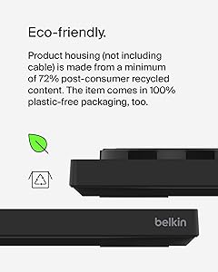 Belkin 2-in-1 Wireless Charging Pad with MagSafe 15W, Fast Charging iPhone Charger - Wireless Charging Station for iPhone 17, 16, 15, and 14 Series, AirPods, and Other MagSafe Enabled Devices - Black
