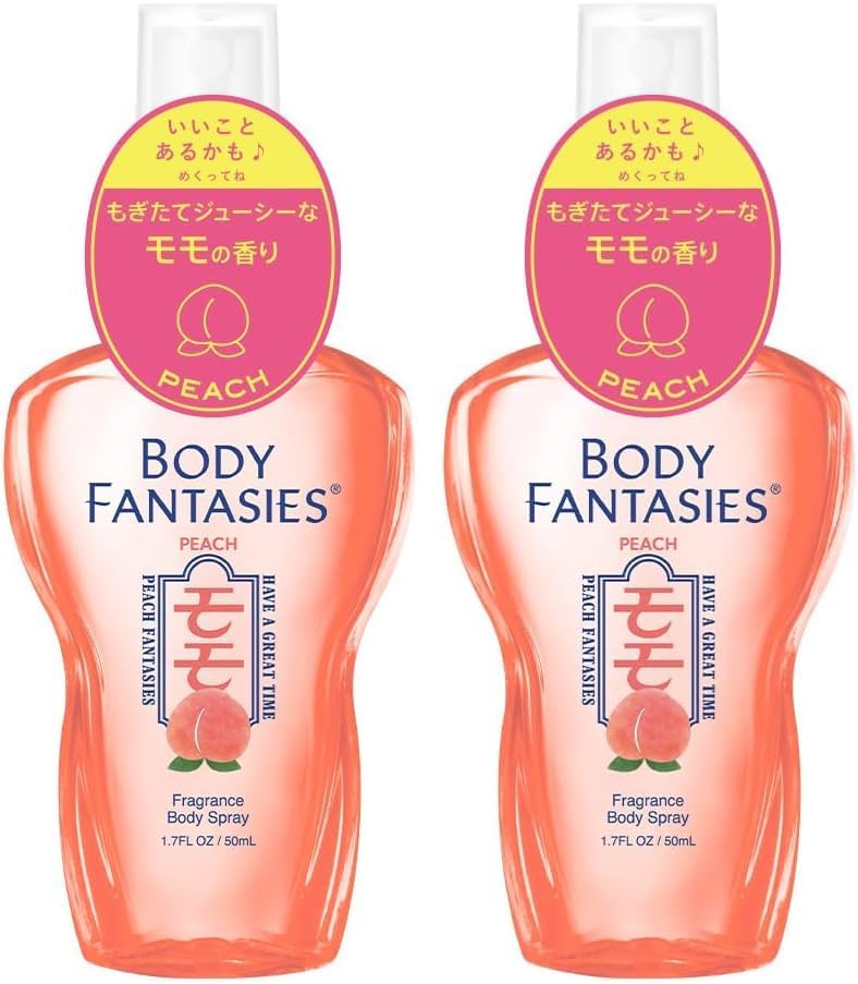 心躍る瞬間を彩る、ジューシーな桃の香り - ボディファンタジー ボディスプレー モモの魅力