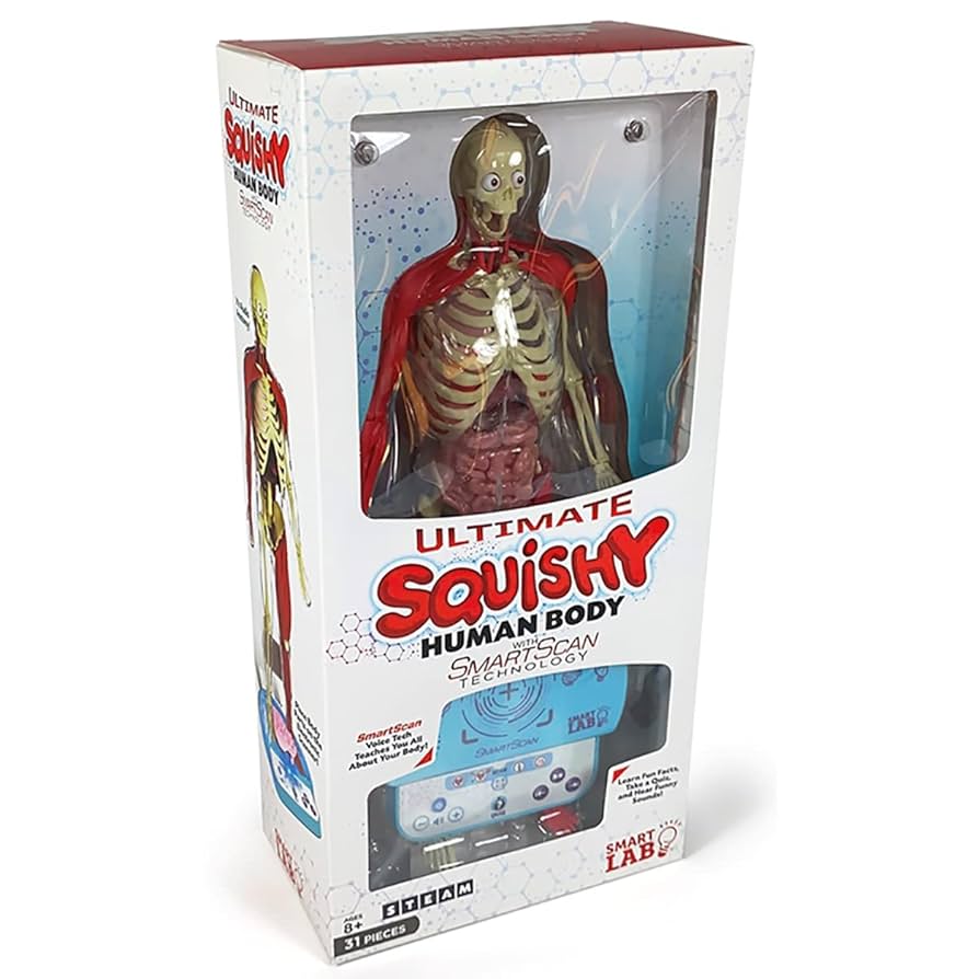 Ultimate Squishy Human Body Lab with SmartScan Technology