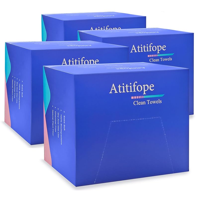 Panos descartáveis para o rosto Atitifope, 200 unidades