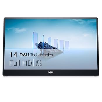 新品未使用　DELL　ポータブル モニター　P1424H Amazon.com: Dell 14 Portable Monitor - P1424H - 14-inch Full