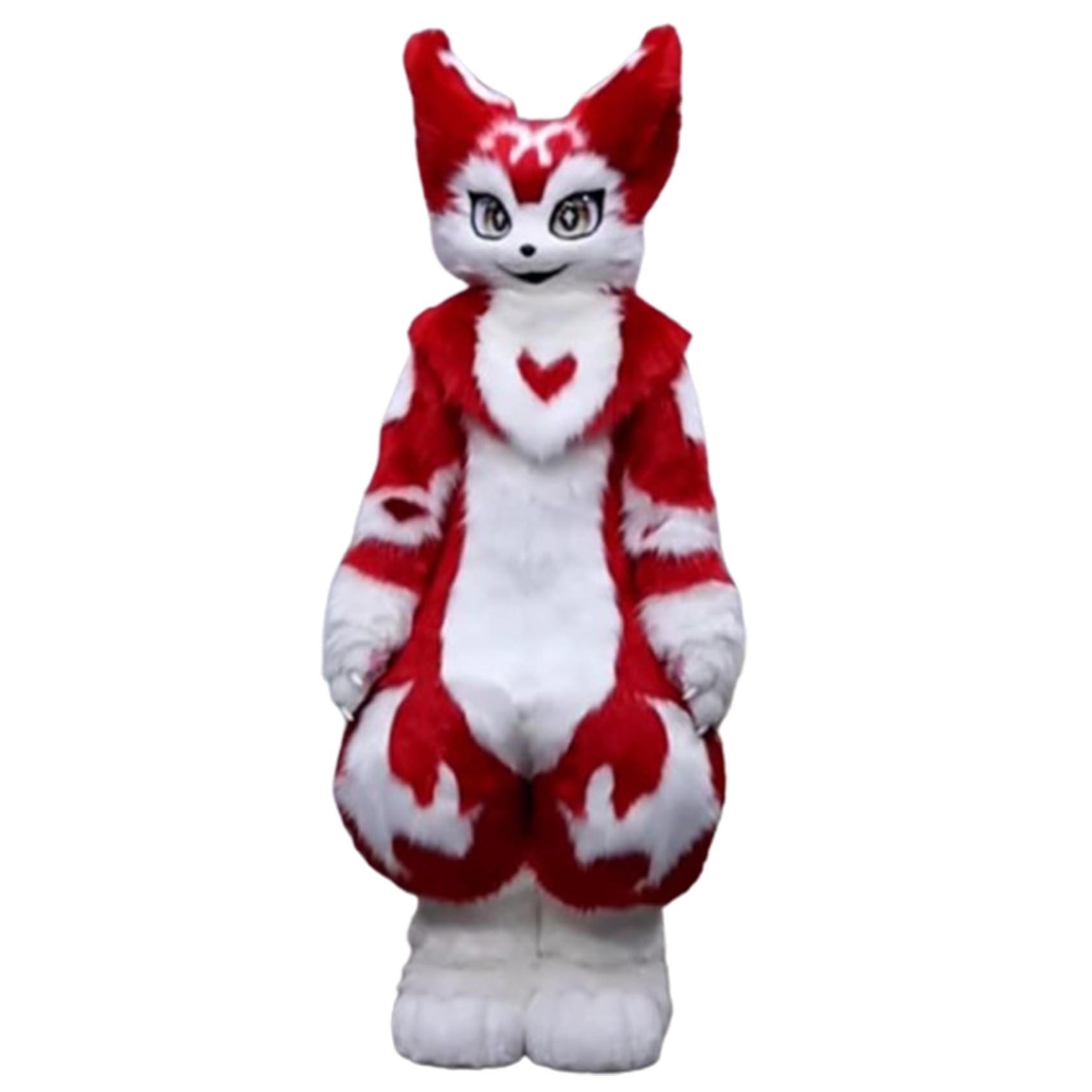 Fursuit Furry Mascot Costume Suit Halloween Beast Costume Cat Adult Cartoon Costume for Advertising Activities
