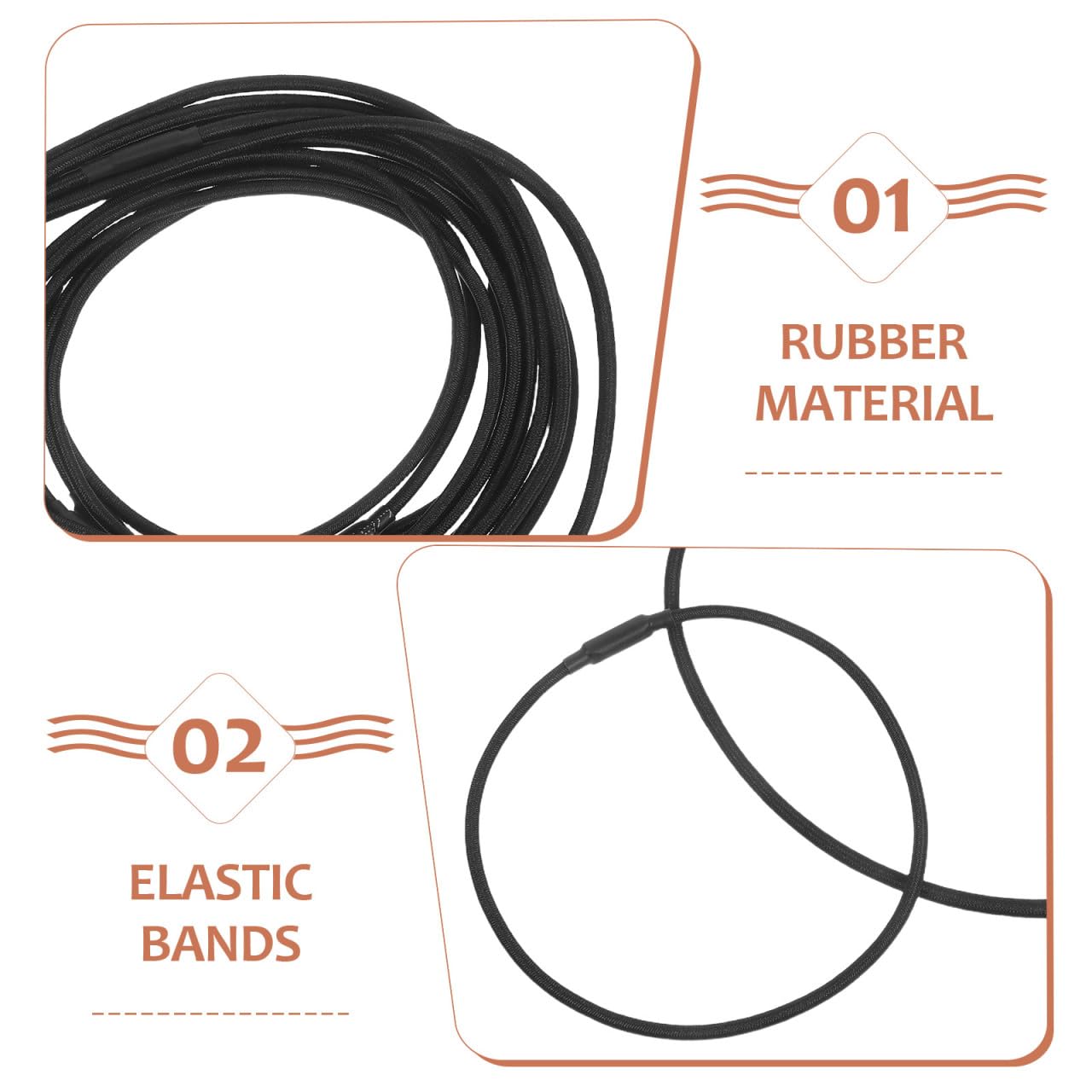 MAGICLULU Universal Elastic Band Replacement for Microphone Shock Mount Ring Anti-Vibration Clips Compatible with Studio Mic Holders and Most Shock Mounts - Image 4