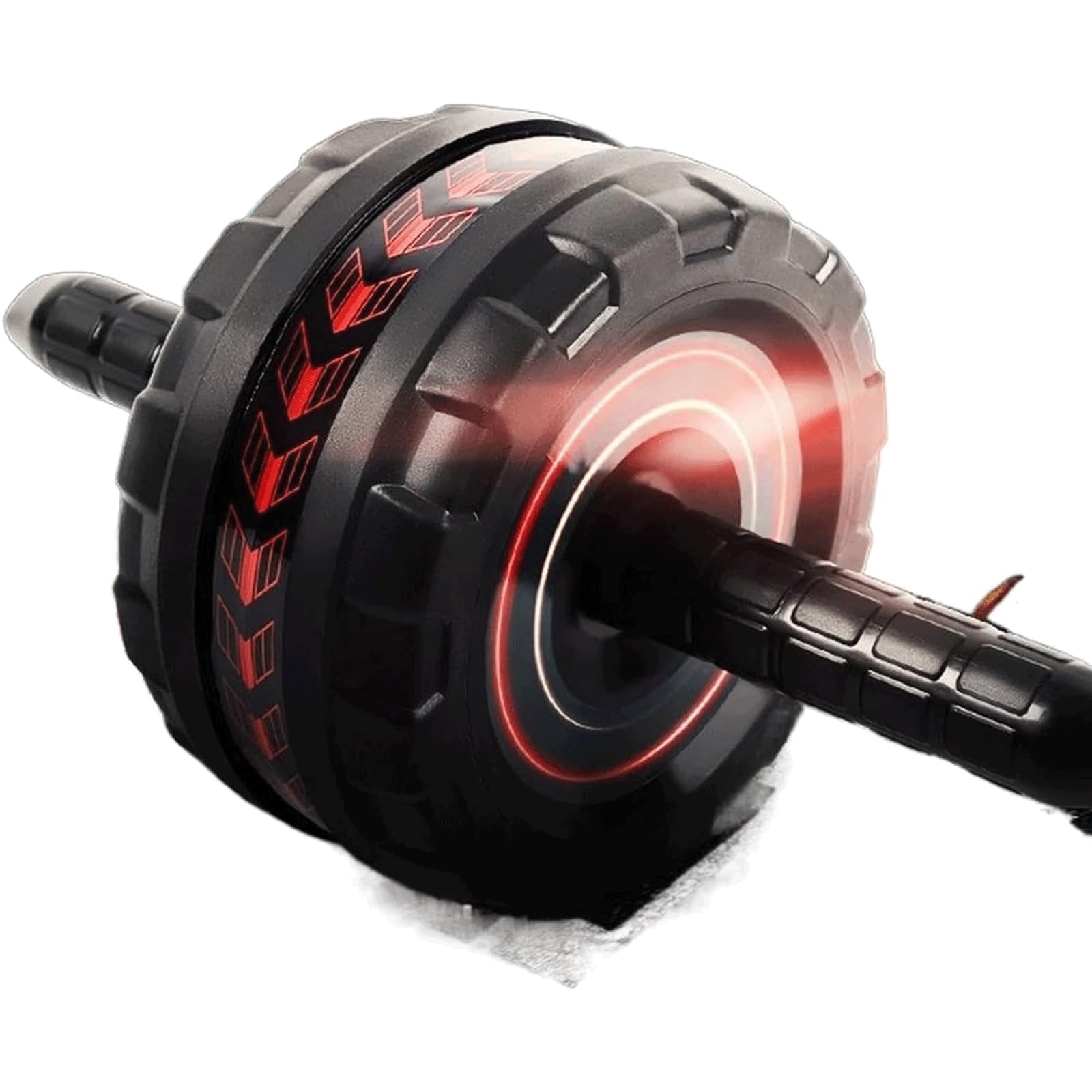 Koło rolkowe Abs Antislip-oefeningsroller Buikwiel Buikoefeningsroller Body Fitness Krachttraining Dubbel Ab-rollerwiel Prezent
