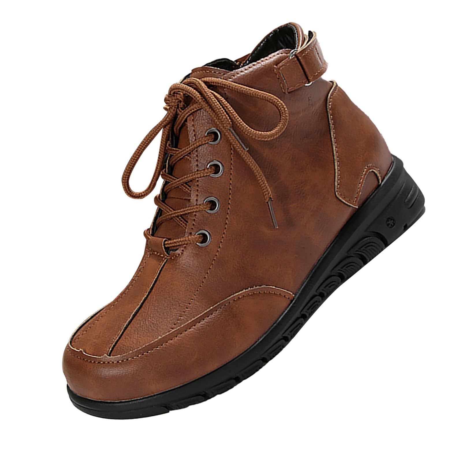 Botines casuales de mujer para vestir elegantes zapatos con plataforma cómodos 8