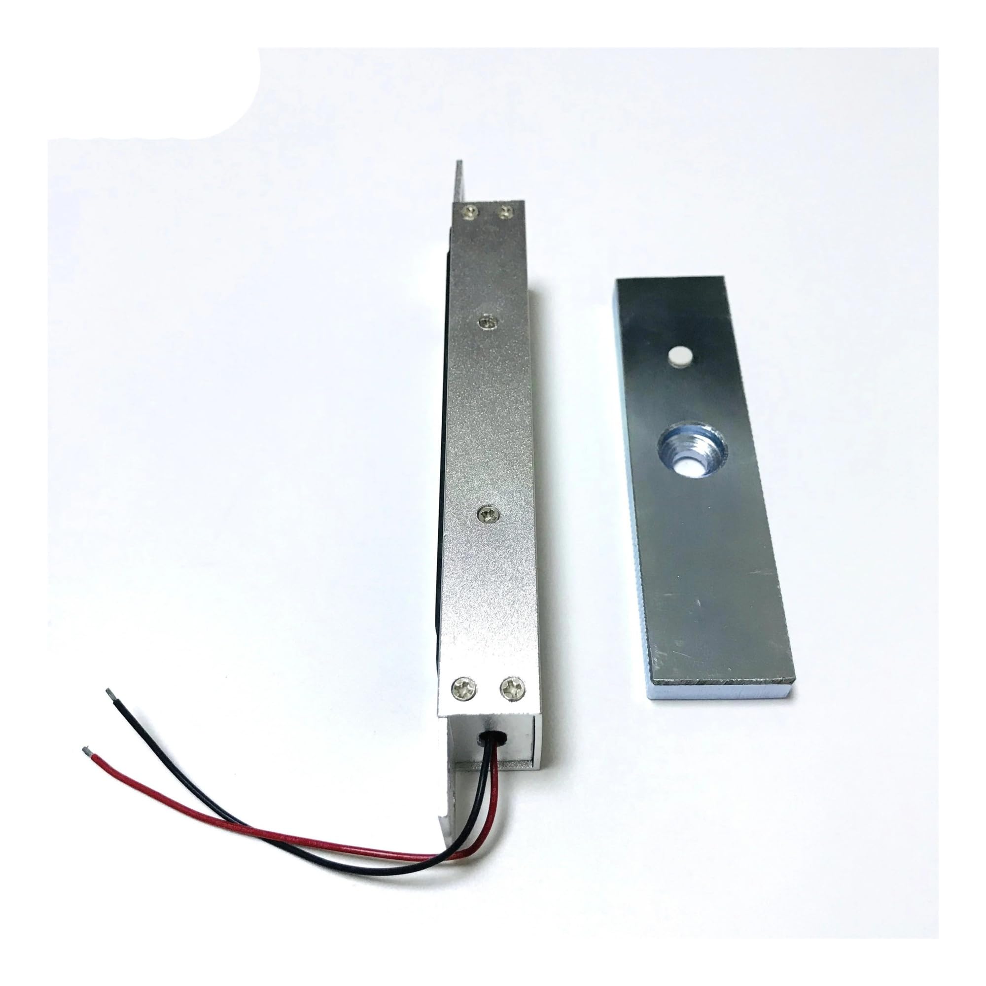 DC12V Elektromagnetyczny zamek elektromagnetyczny do pojedynczych drzwi 180 kg siła trzymania ukryta instalacja