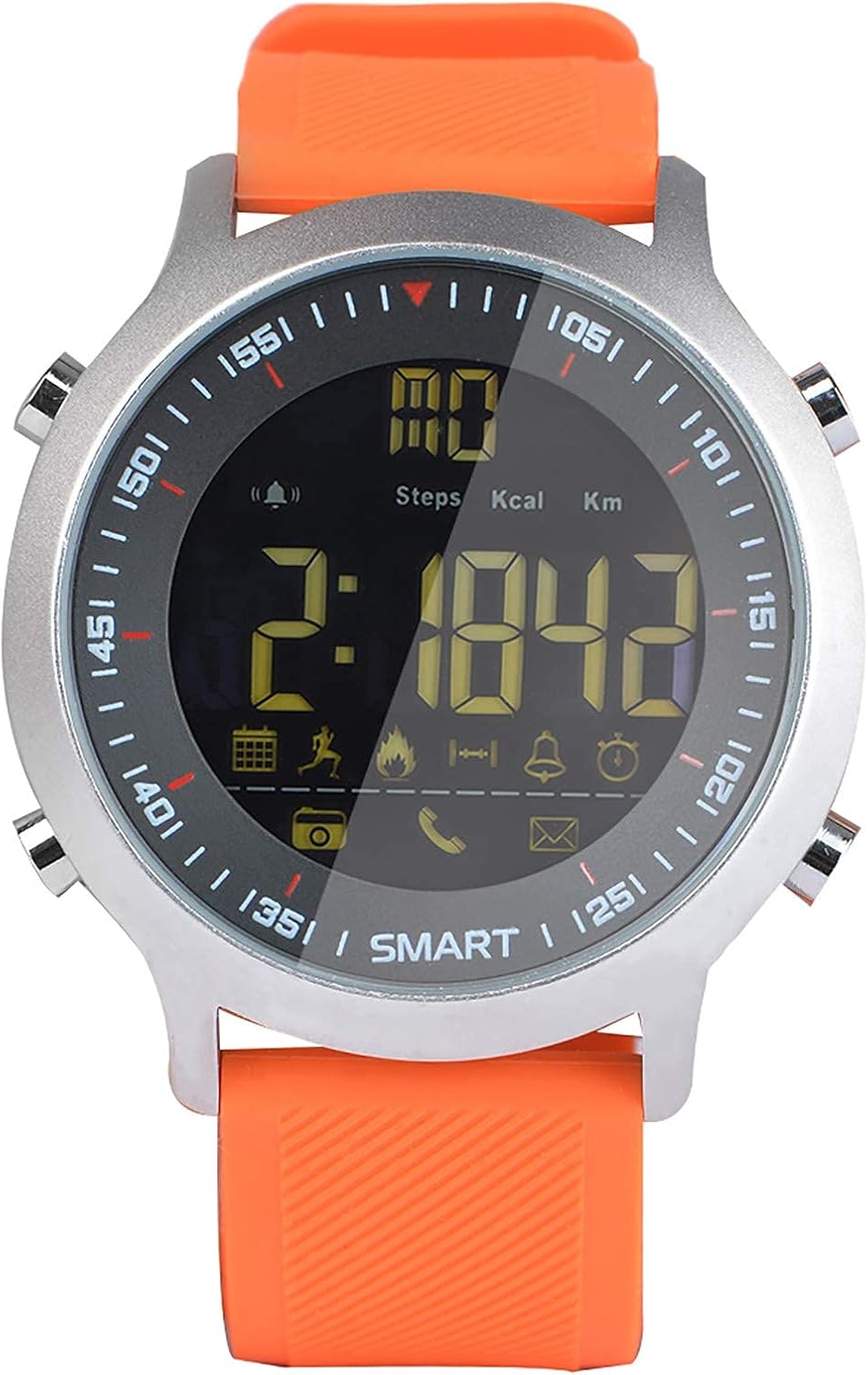 Amazon.com: Vchcc Smart Watch for Android Phones Smart Watch EX18 Smart  Watch Bracelet Sport Remote Camera Fitness Alarm Bluetooth - Fitness Watch  - Activity Tracker Stopwatch : Electronics