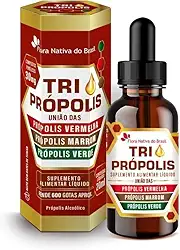 Tri Própolis (Vermelha, Verde e Marrom) 20Ml Flora Nativa