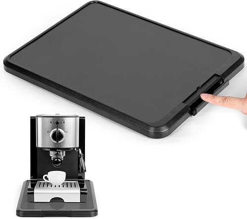 Bandeja deslizante para electrodomésticos, cafetera de cocina, organizador deslizante con ruedas giratorias para encimera, cafetera, mezclador de