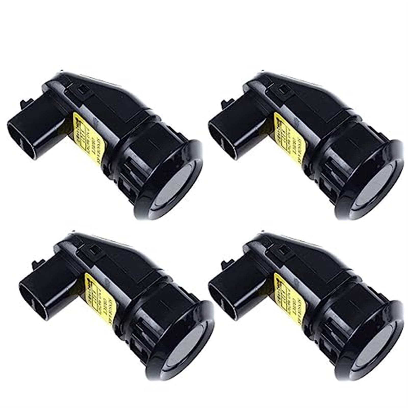 4 szt. 96673471 96673467 Czujniki parkowania, do Chevroleta, Captiva Czujnik ultradźwiękowy wspomagający parkowanie Zapasowy czujnik parkowania(Schwarz)