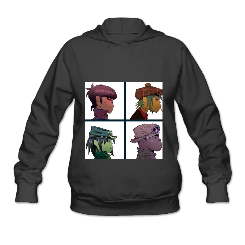 Banana Nawan Gorillaz Fashion Style Cool Logo Design Long Sleeve Crazy Hoodie Sweatshirt Pretty Women