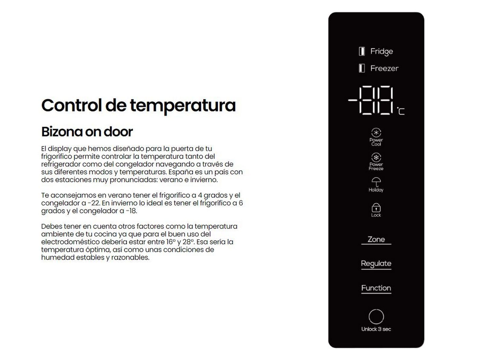 INFINITON Frigorifico Americano SBS-A174I, 505 Litros, 177 cm de Altura, No Frost Total, Inverter, Funciones Fast Cooling y Fast Freezing, E, Iluminación LED interior, Función Eco, Inox