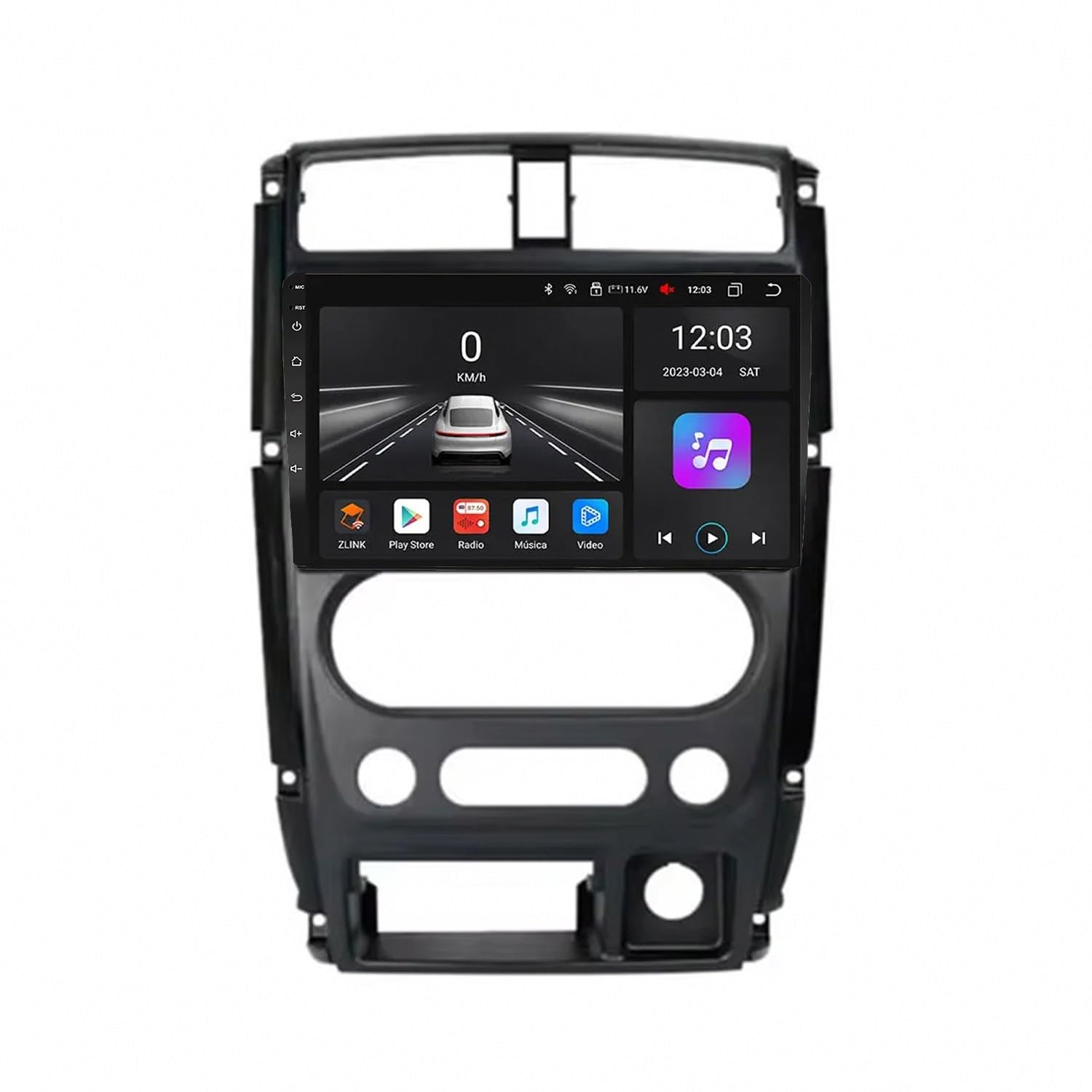 Radio Coche Bluetooth con Mirror Link y ecualizador inteligente para Citroen Jumpy 3 8