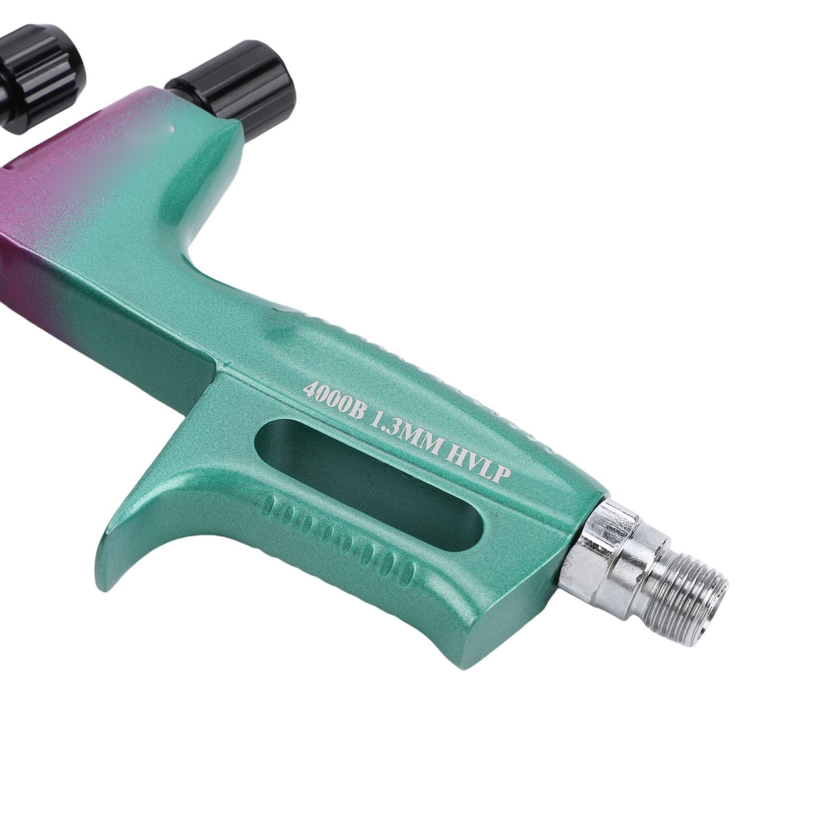 Asixxsix HVLP-Spritzpistole, Luftspritzpistole mit 600-ml-Becher, Kfz-Luft-Schwerkraft-Lackspritzpistolen-Set für Autolack, Grundierung, Klaren Decklack und Ausbesserung