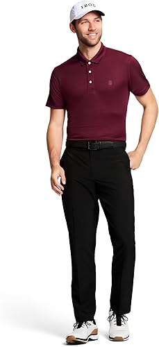 Miniatura 2 de Izod Pantalones de golf Swingflex de corte recto sin pinzas para hombre