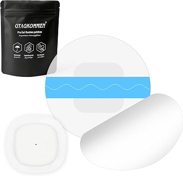 40 PACK medtronic simplera sensor patches,over patches for simplera and simplera sync - waterproof-Transparent Hypoallergenic Patch, 15 Days Protection Against Impact & Fall, Ideal for Sports Swimming