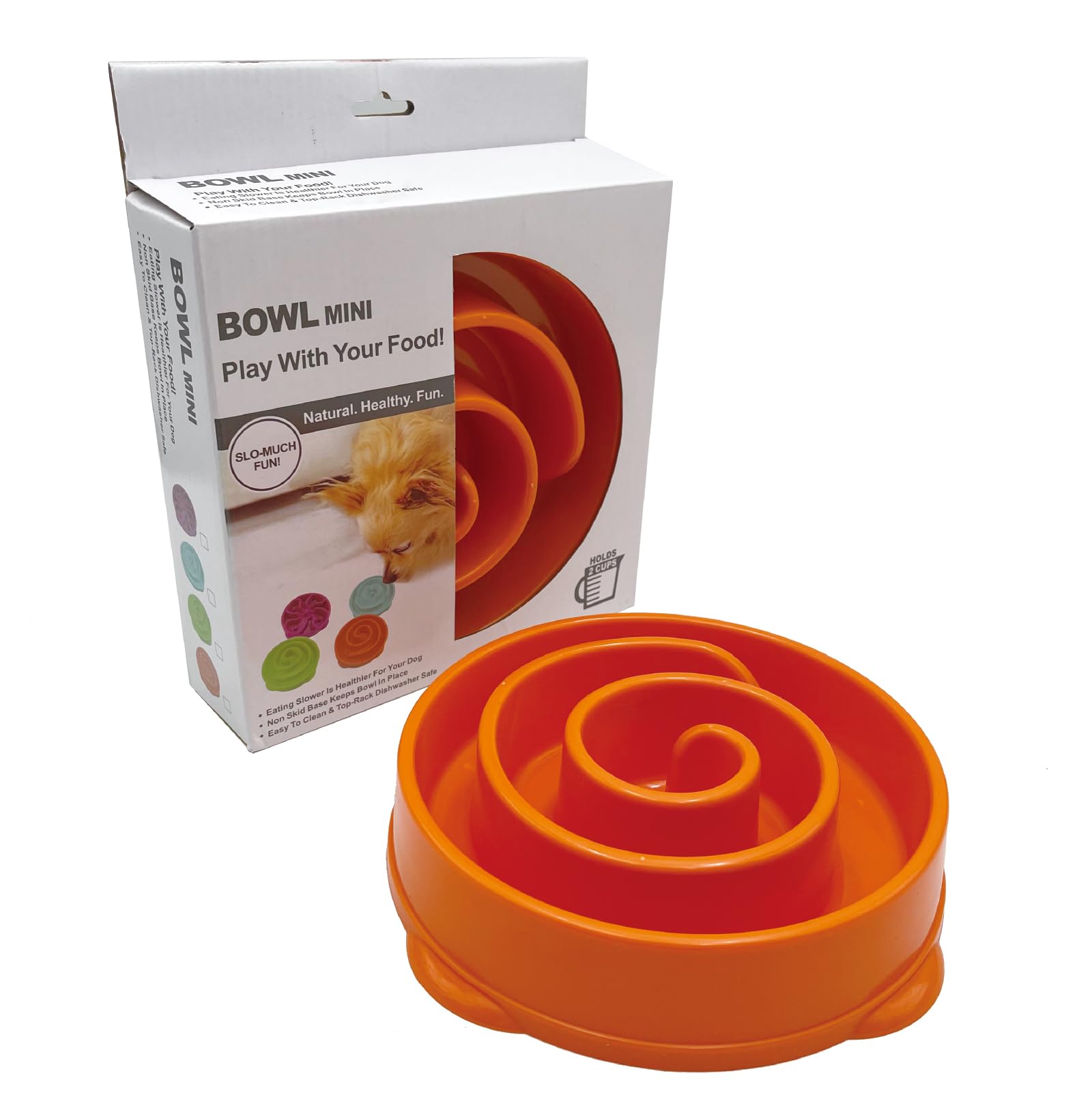 Amazon | [maru5] 早食い防止 食器 犬 フードボウル スローフィーダー
