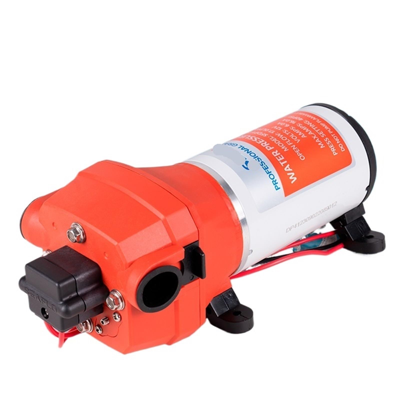 Bomba de diafragma autocebante de 12 V y 24 V CC, serie 41, bomba de refuerzo automática, accesorios for yates, caravanas y autocaravanas.