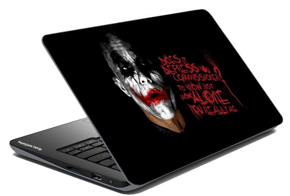 Paper Plane Design Laptop Skin Cover for All Makes and Models with Hard Disk Skin