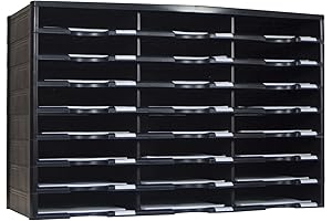 Storex 24-Compartment Literature Organizer: Essential for Taming Desk Clutter