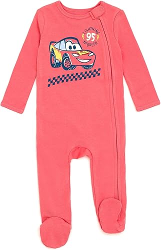 Miniatura 5 de Disney Baby 2 Pack Zip Up Sleep N' Plays Recién Nacido a Bebé Tallas (Recién Nacido - 24 Meses)