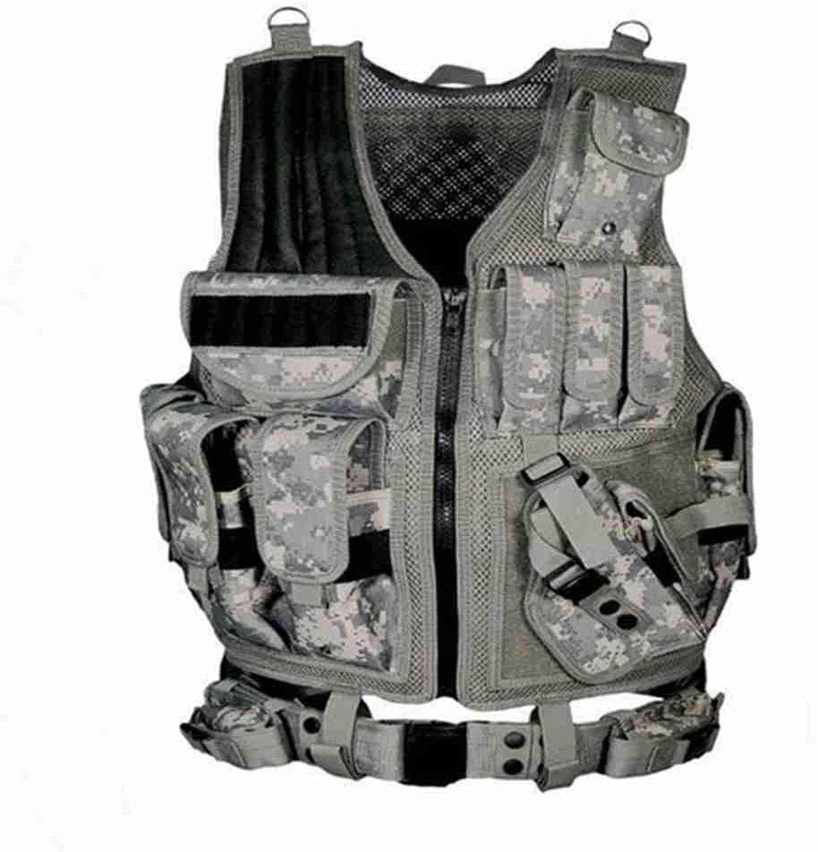 600D Polyester Military Equipment air Gun Tactical Vest Used for Paintball Shooting and Airsoft Combat Protective Vests