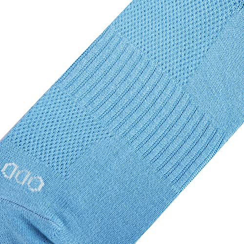 Image of Odd Sox - Basix Heather Athletic Crew Socks - Knit Cotton Cushioned Breathable Arch Support - Unisex Sizing
