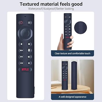 Remote Cover for Nvidia Shield Android TV Pro 4K Media Player Remote, Black