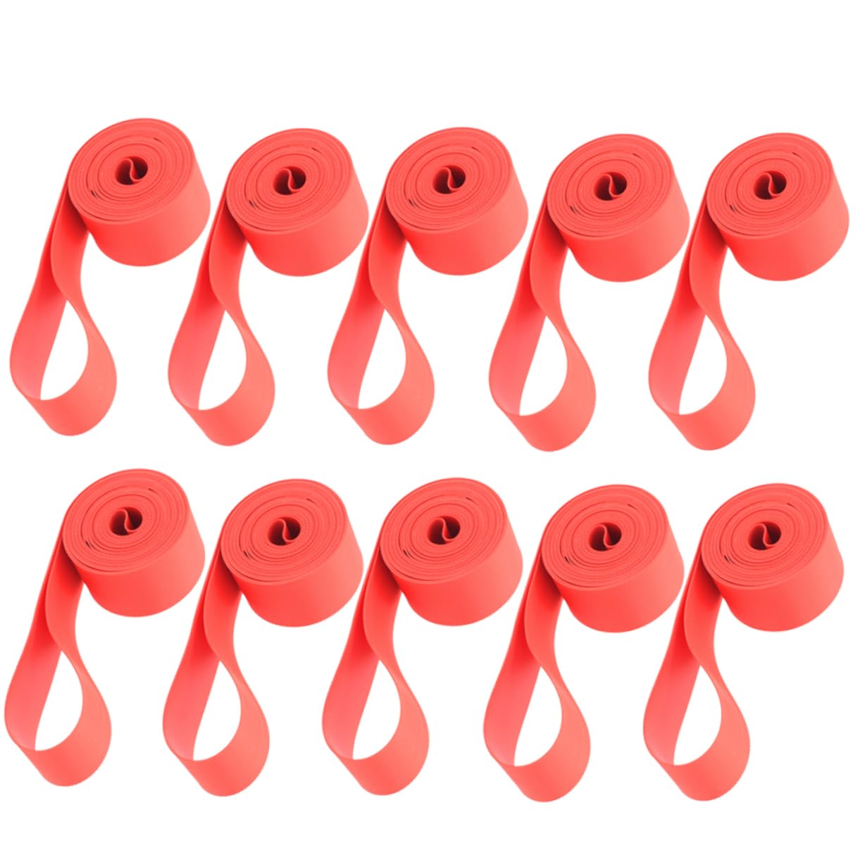 10pcs Mountain Pad Puncture Rim Tape Bike Tire Liner for Bike Wheels Boys and Girls Accessories PVC Material Resistant Easy Install