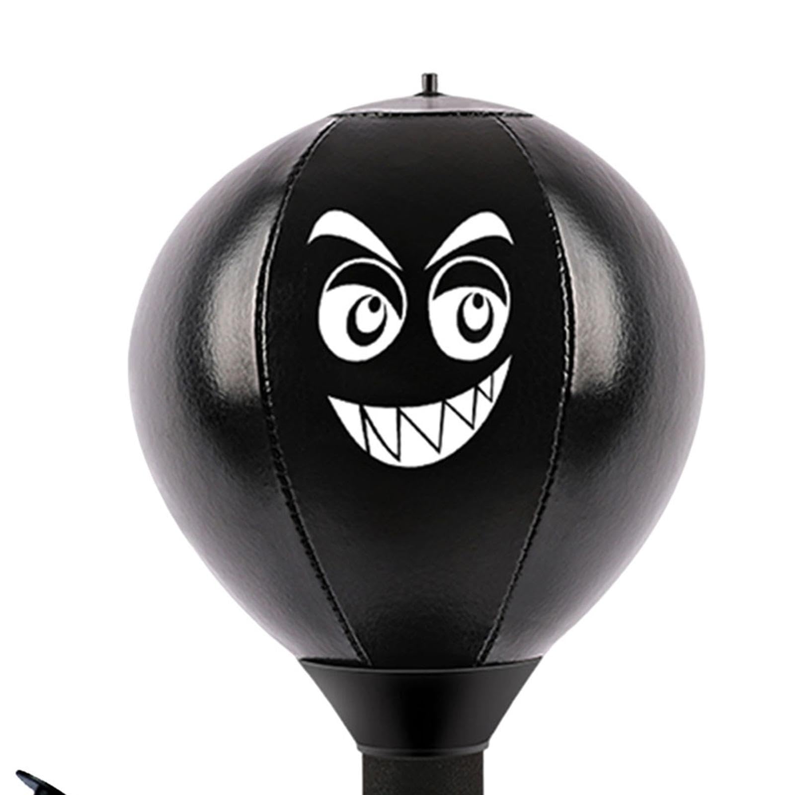 LOVIVER Kit de Boxe Miniature pour Table, Sac de Frappe de Bureau avec Ventouse Puissante, Punching Ball Amusant, Cadeau pour Adultes et Enfants