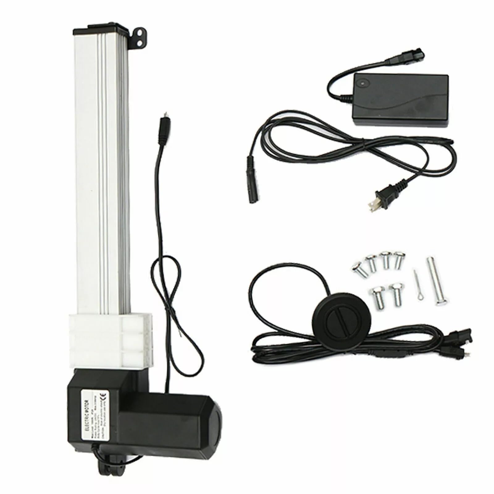 Azionamento lineare 24 V DC motore lineare Actuator 330 mm Hub motore elettrico, reclinabile motore di sollevamento per azionamento elettrico, meccanismo di sollevamento 6000 N, adatto con classe di