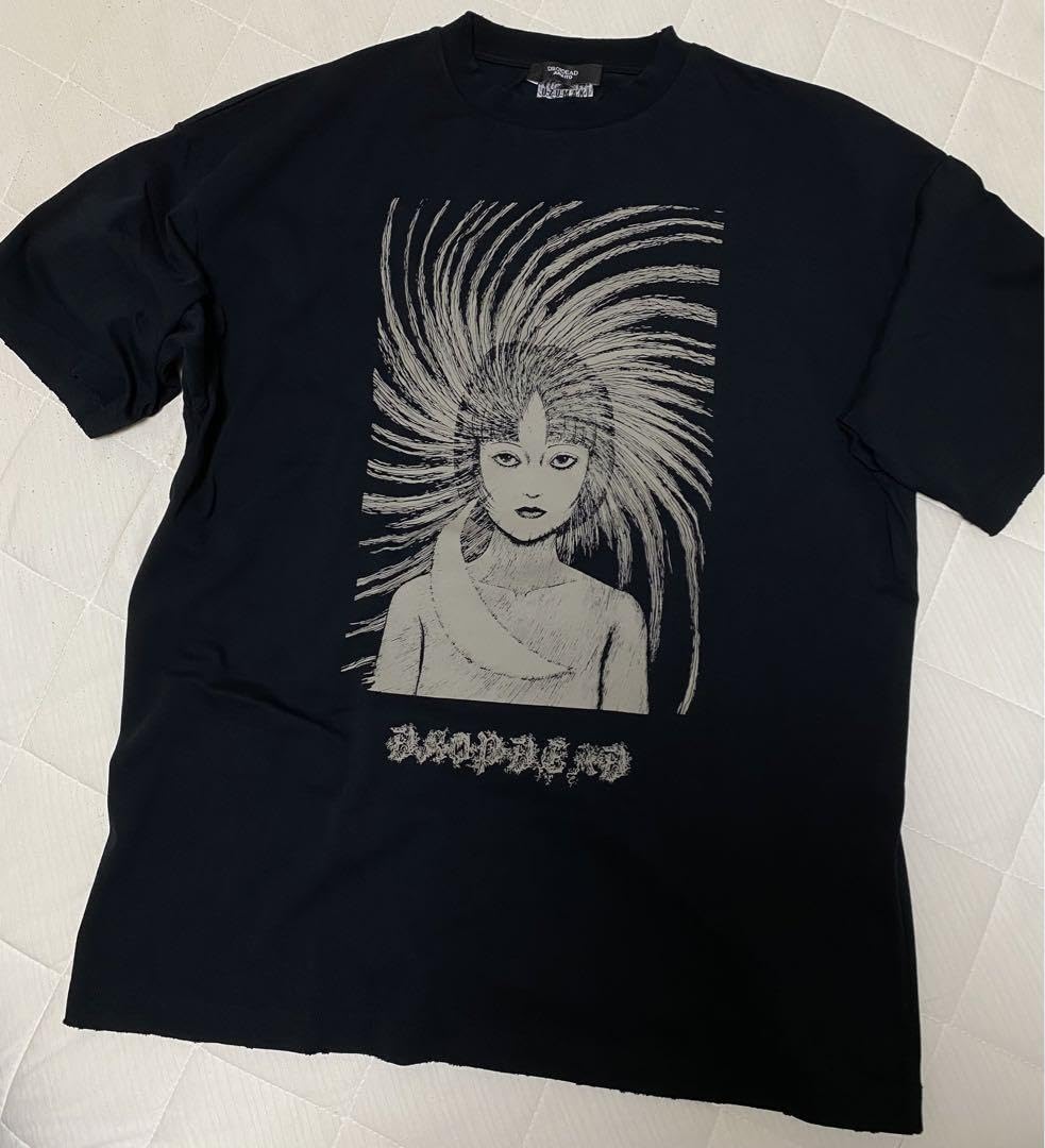 伊藤潤二 drop dead dropded bmth ニット帽 Amazon.co.jp: DROP DEAD CLOTHING ×伊藤潤二 コラボBIGT S