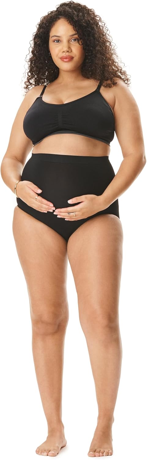 Motherhood Maternity Womens Seamless Hands Free Pumping/Nursing Bra - Image 2