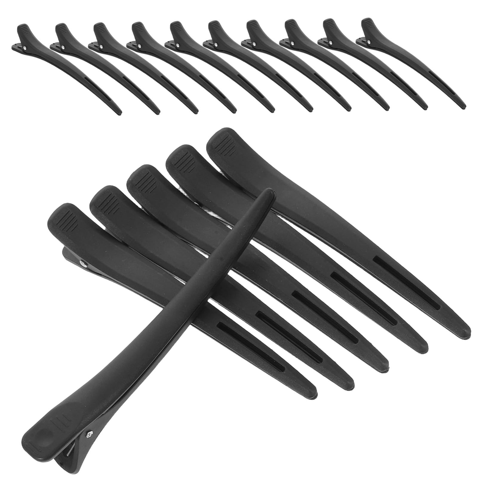 FRCOLOR 20 Pezzi Mollette Capelli Donna Antiscivolo Senza Pieghe per Parrucchieri Fermagli Sezionatori per Styling e Colorazione Clip per Capelli Sottile o Spesso Strumenti Salon