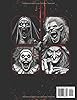 Verfluchte Welten – Male das Böse zum Leben: Ein düsteres Malbuch für Erwachsene und Jugendliche | Horror, Gothic und dunkle Kreaturen zum Ausmalen in Graustufen. (German Edition) #1