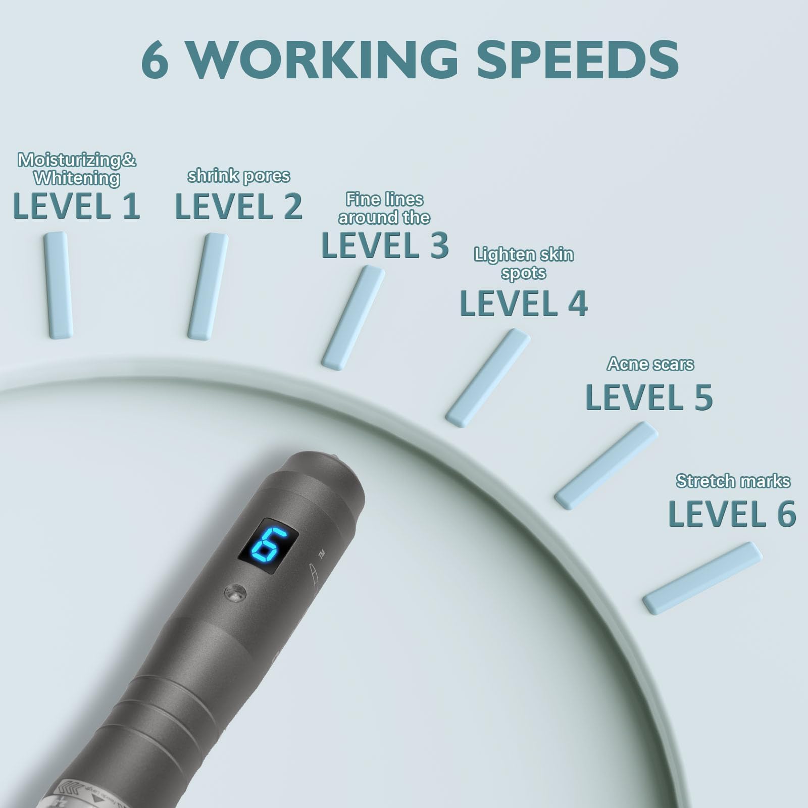 Ultima M8 - Set professionale per microneedling, con 20 cartucce e aghi