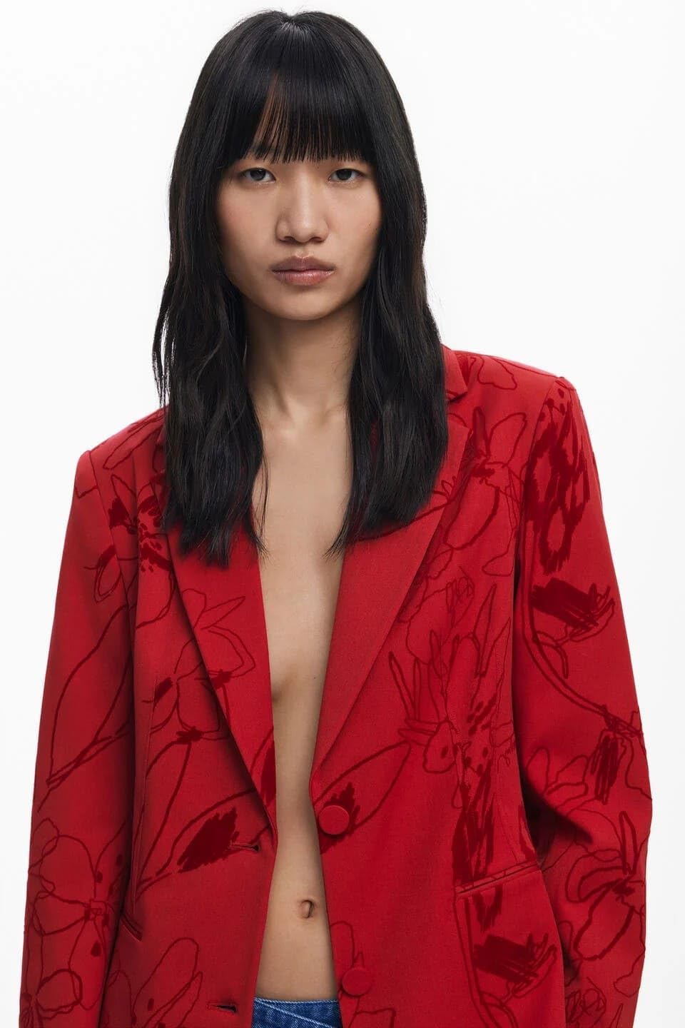 Desigual Women's Blazer_flockarty
