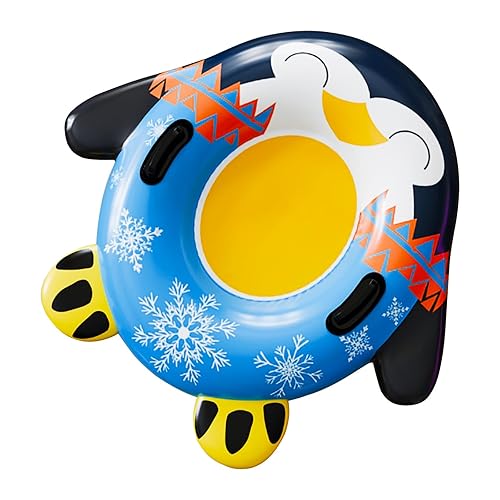 DIMAR GARDEN 47" Snow Tube Inflatable Snow Sled with Heavy